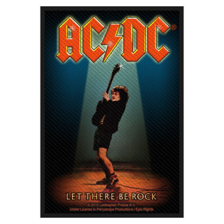 Malá nášivka AC/DC - Let There Be Rock