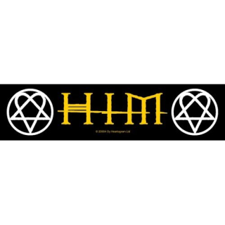 Malá nášivka - HIM - Logo / Heartagram