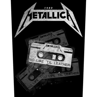 Veľká nášivka - Metallica - No Life 'Til Leather
