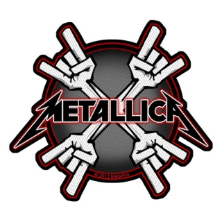 Malá nášivka - Metallica - Metal Horns