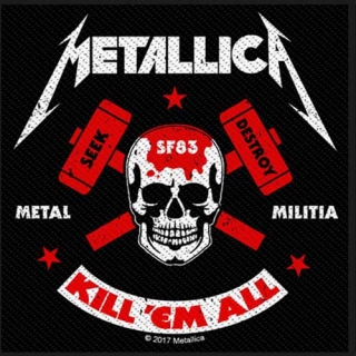 Malá nášivka - Metallica - Metal Militia
