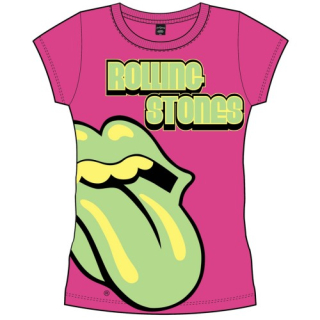 Dámske tričko The Rolling Stones - Green Tongue