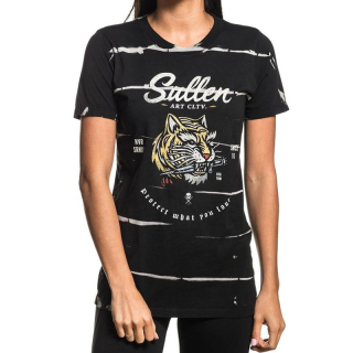 Dámske tričko Sullen - Tiger Blade (Čierne)