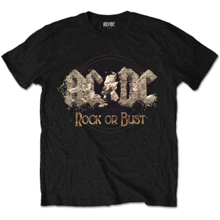 Tričko AC/DC - Rock or Bust (Čierne)