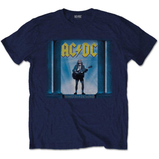 Tričko AC/DC - Who Man Who (Modré)