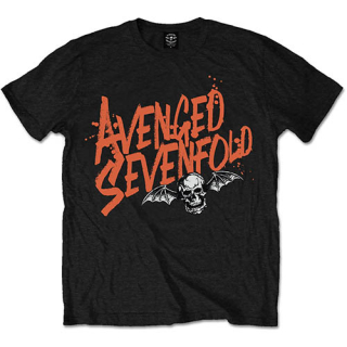 Tričko Avenged Sevenfold - Orange Splatter