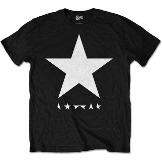 Tričko David Bowie - Blackstar (White Star on Black)