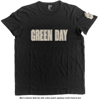 Tričko Green Day - Logo & Grenade