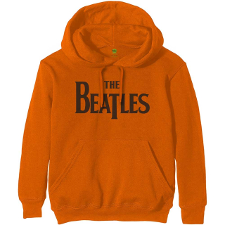 Mikina The Beatles - Drop T Logo (oranžová)