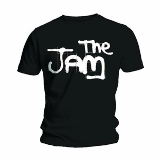 Tričko The Jam - Spray Logo (čierne)