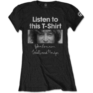 Dámske tričko John Lennon - Listen Lady