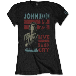Dámske tričko John Lennon - Live in NYC
