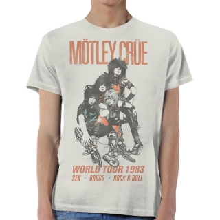 Tričko Motley Crue - World Tour Vintage