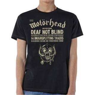 Tričko Motorhead - Deaf Not Blind