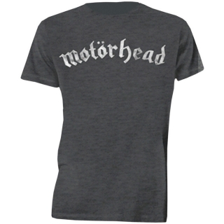 Tričko Motorhead - Distressed Logo (šedé)