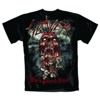 Tričko Slayer - World Painted Blood Skull