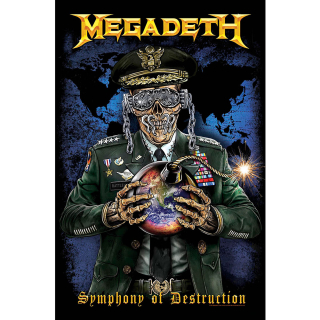 Textilný plagát Megadeth - Symphony of Destruction