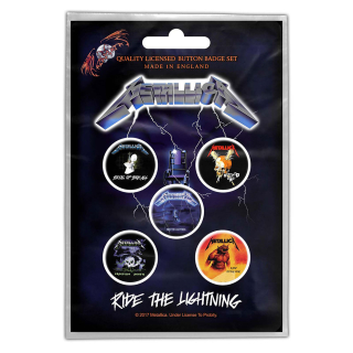 Set odznakov - Metallica - Ride The Lightning