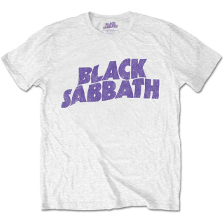 Tričko Black Sabbath - Wavy Logo Vintage