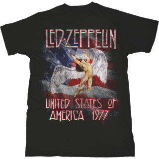 Tričko Led Zeppelin - Stars N' Stripes USA '77.