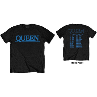 Tričko Queen - The Game Tour (Back Print) 