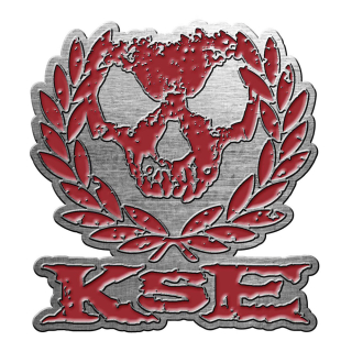 Kovový odznak Killswitch Engage - Skull Wreath