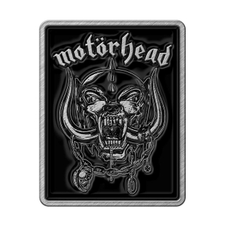 Kovový odznak Motorhead - Logo & War Pig