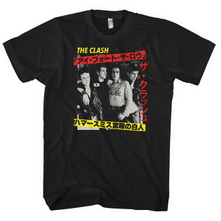 Tričko The Clash - Kanji