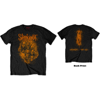 Tričko Slipknot - WANYK Orange Splatter