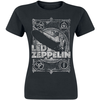 Dámke tričko Led Zeppelin - Vintage Print LZ1