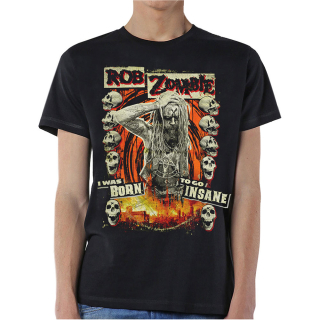 Tričko Rob Zombie - Born To Go Insane