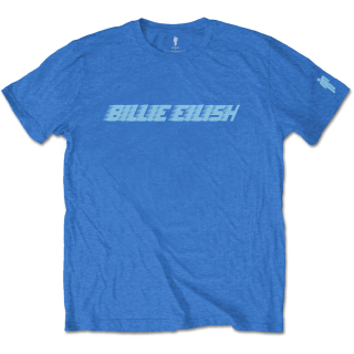 Tričko Billie Eilish - Blue Racer Logo