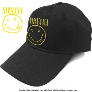 Šiltovka Nirvana - Logo & Happy Face