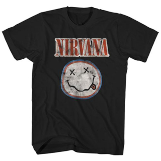 Tričko Nirvana - Distressed Logo