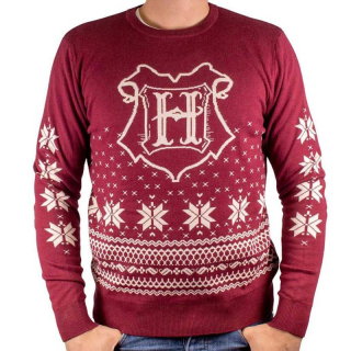 Unisex vianočný sveter Harry Potter - Hogwarts
