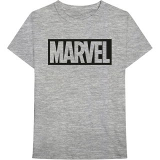 Tričko Marvel - Logo (šedé)