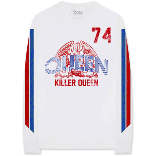 Tričko dlhé rukávy - Queen - KIller Queen '74 Stripes