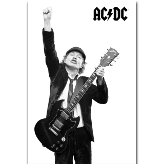 Textilný plagát AC/DC - Angus
