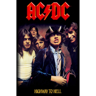 Textilný plagát AC/DC - Highway To Hell