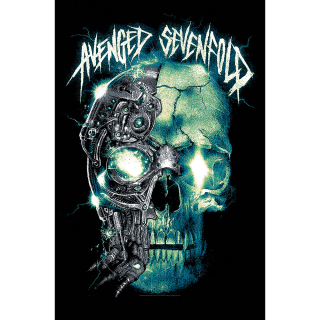 Textilný plagát Avenged Sevenfold - Mechanical Skull