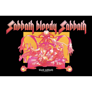 Textilný plagát Black Sabbath - Sabbath Bloody Sabbath