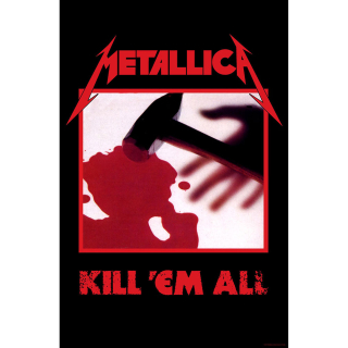 Textilný plagát Metallica - Kill Em All