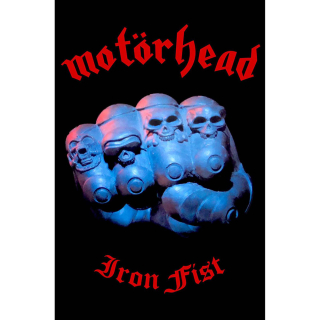 Textilný plagát Motorhead - Iron Fist