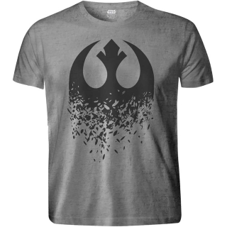 Tričko Star Wars - Episode VIII Rebel Logo Spintered