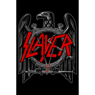 Textilný plagát Slayer - Black Eagle