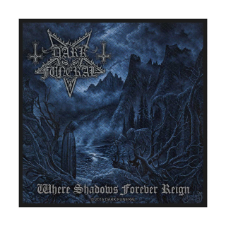 Malá nášivka Dark Funeral - Where Shadows Forever Reign