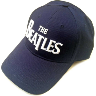 Šiltovka The Beatles - White Drop T Logo (Navy Blue)