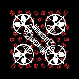 Bandana/šatka Wednesday 13 - Logo Shovels