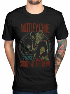 Tričko Motley Crue - Vintage World Tour Devil