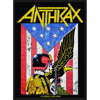 Malá nášivka Anthrax - Judge Dredd